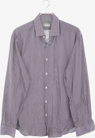 ARROW Button Up Shirt in XXL in Grey: front