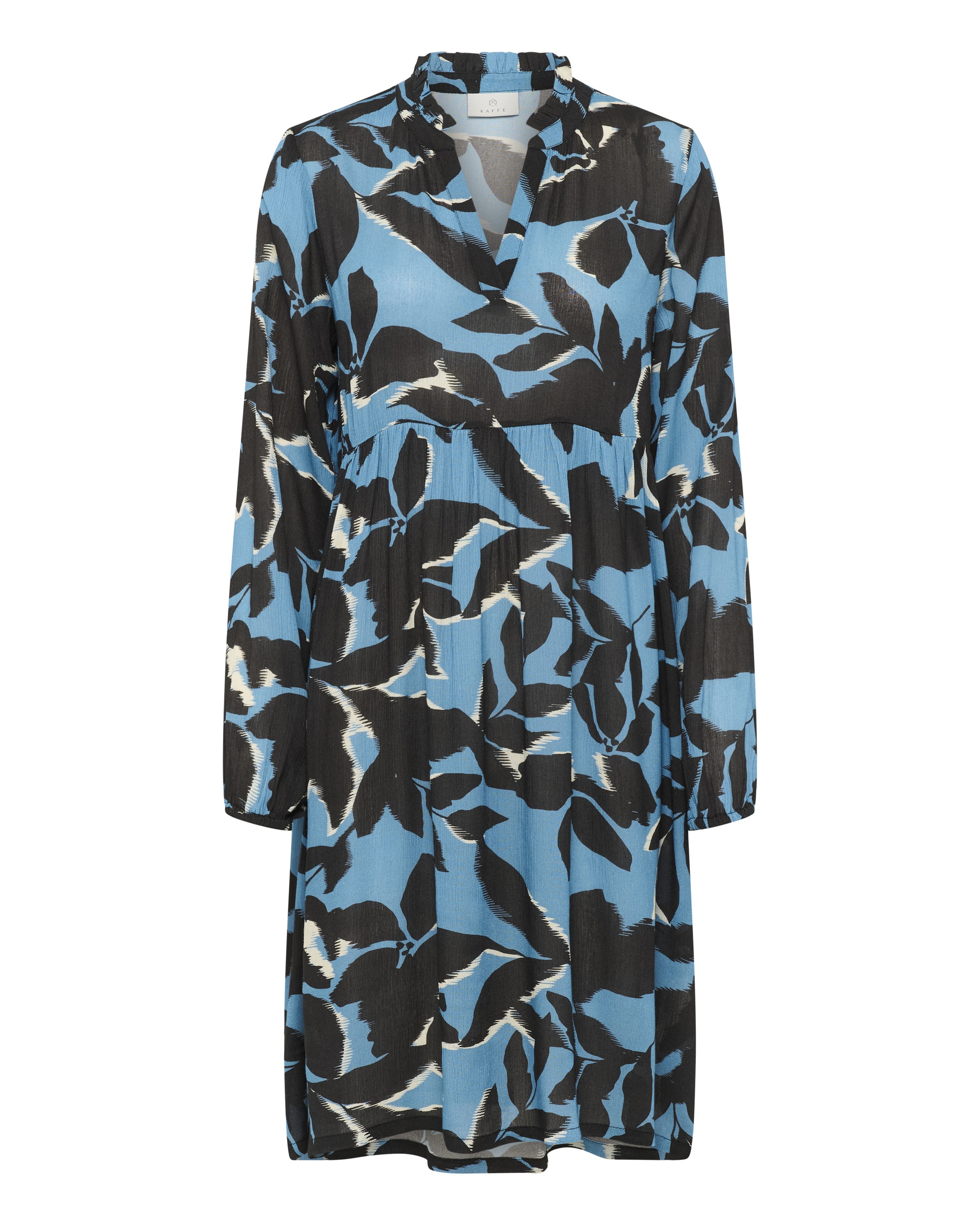 Kaffe Kjole 'Lisette' i blå: forside