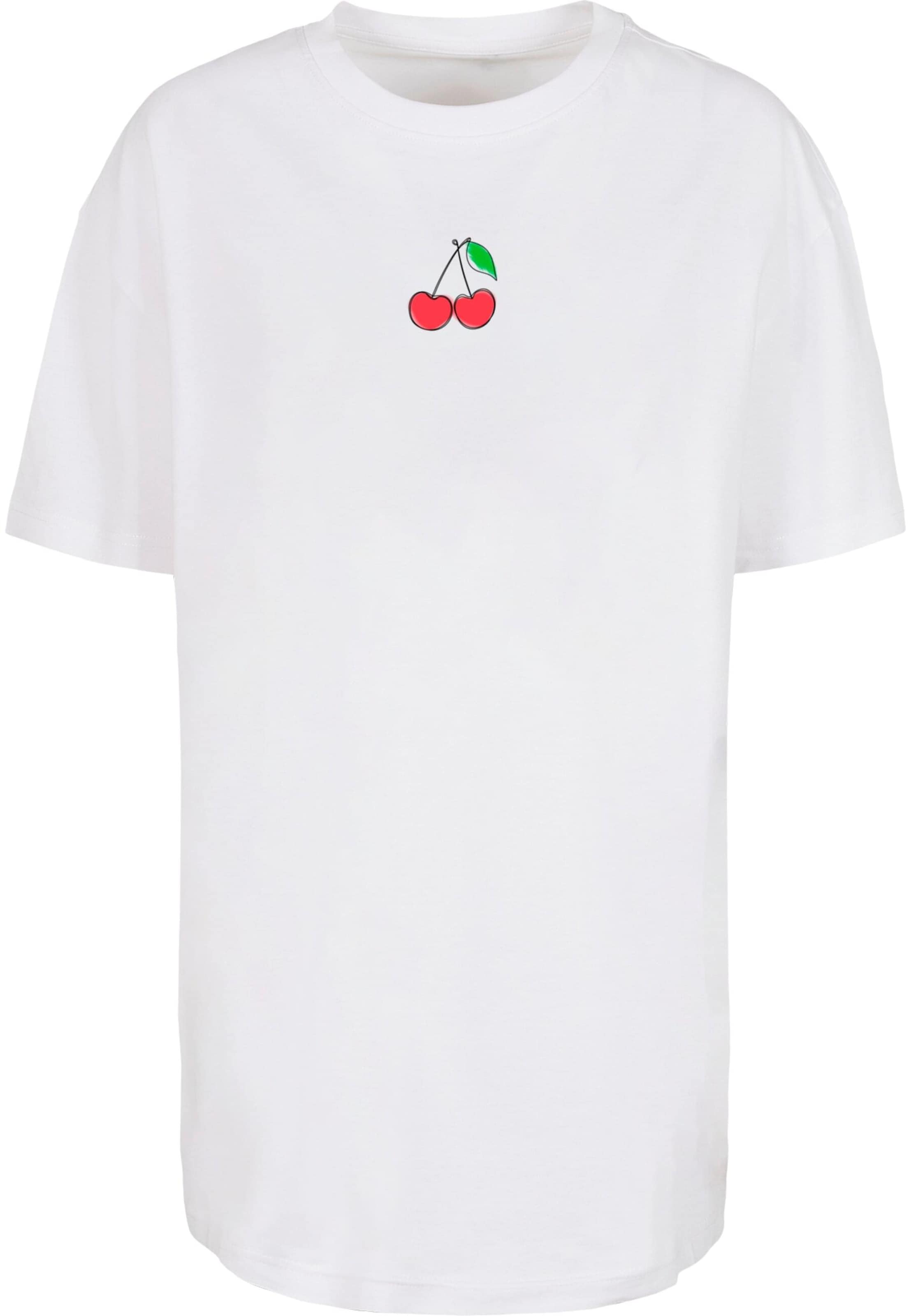 Merchcode Oversized shirt in White: front
