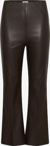 évasé Pantalon 'Kaylee' SOAKED IN LUXURY en marron : devant