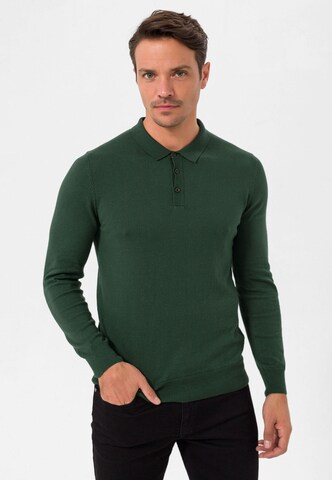 Jimmy Sanders Pullover in Grün: predná strana