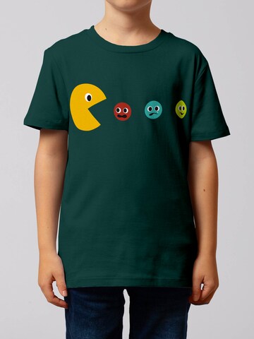 watabout.kids T-Shirt 'Pacmännchen' in Grün: Vorderseite