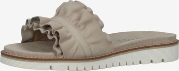 ARA Mules in Beige: front