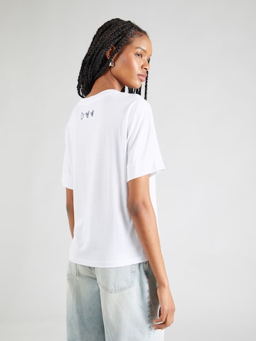 Key Largo - Camiseta 'BAM' en blanco