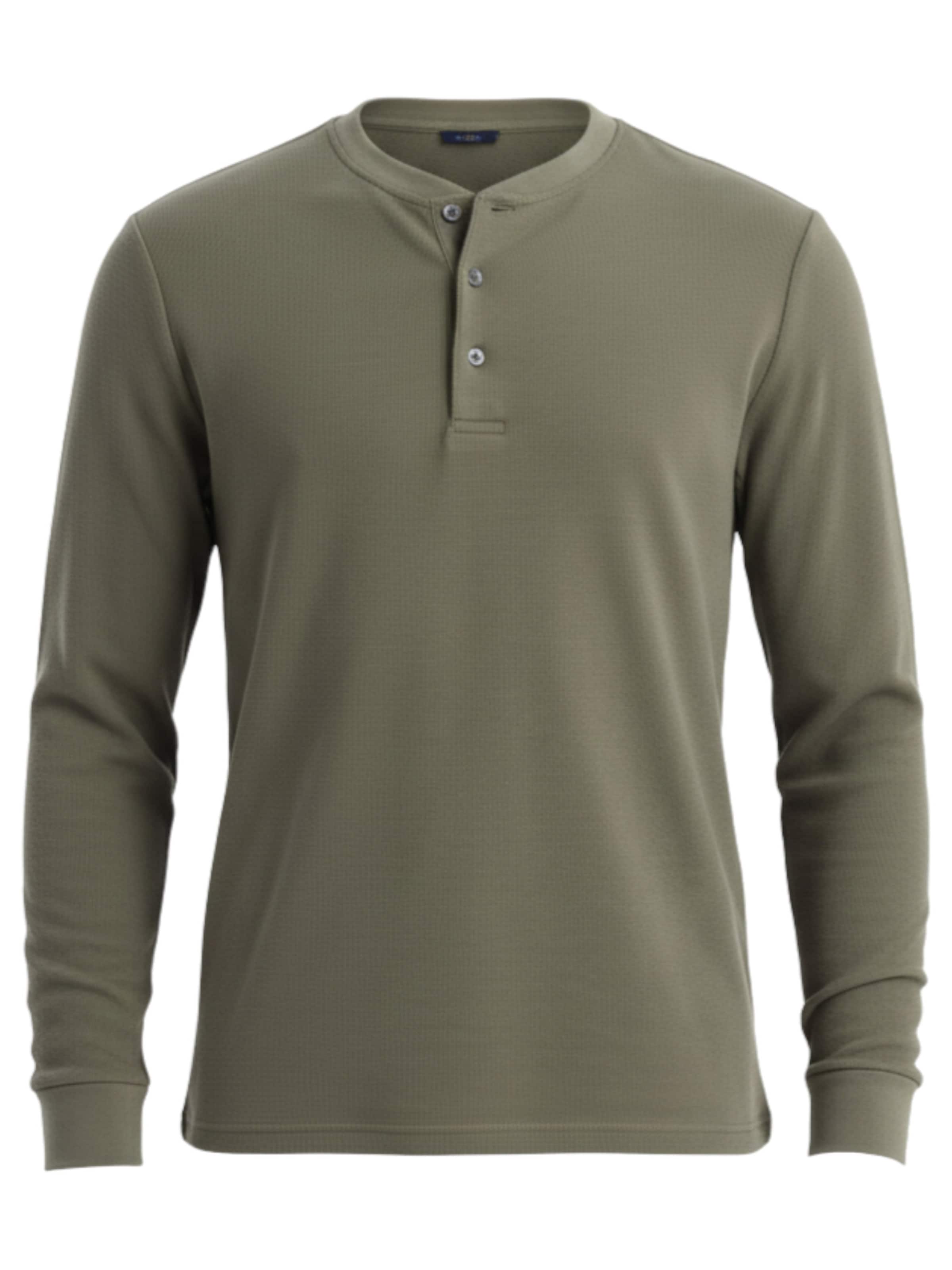 Ombre Shirt in Green: front