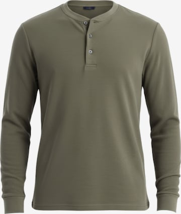 Ombre Shirt in Groen: voorkant