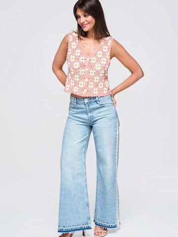 Ombre - Blusa en rosa
