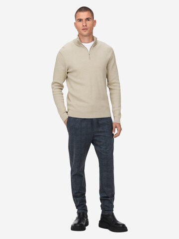 Only & Sons Sweatshirt 'Phil' in Brown