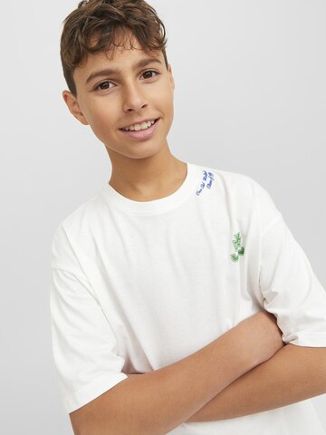 T-Shirt Jack & Jones Junior en blanc