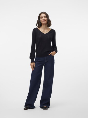 VERO MODA Pullover 'VMNewLexsun' in Schwarz