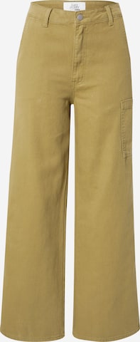 Wide leg Jeans 'Georgia' di Katy Perry exclusive for ABOUT YOU in verde: frontale