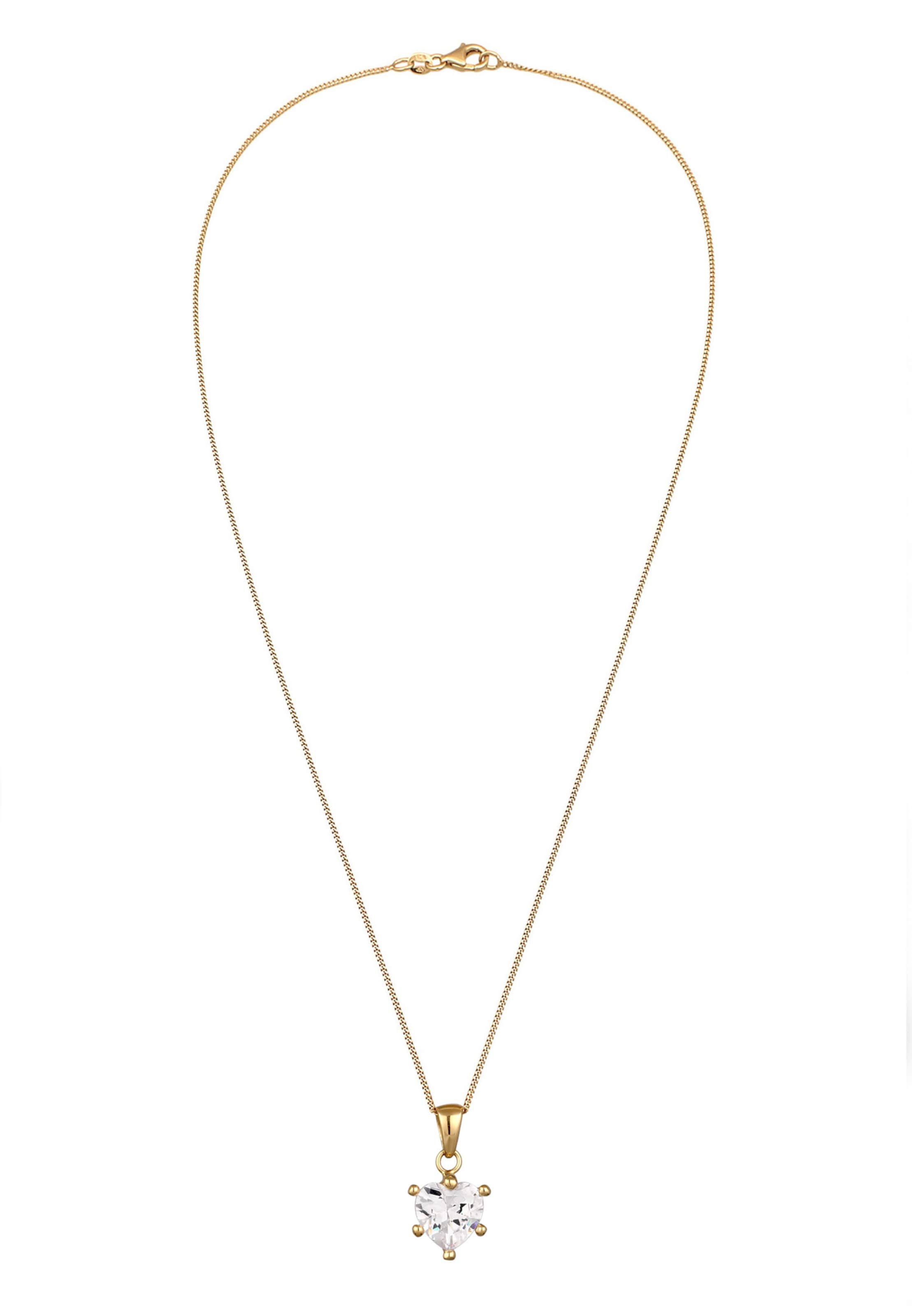 Chaîne 'Herz' ELLI en or : devant