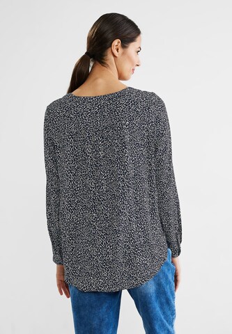 STREET ONE Bluse in Blau