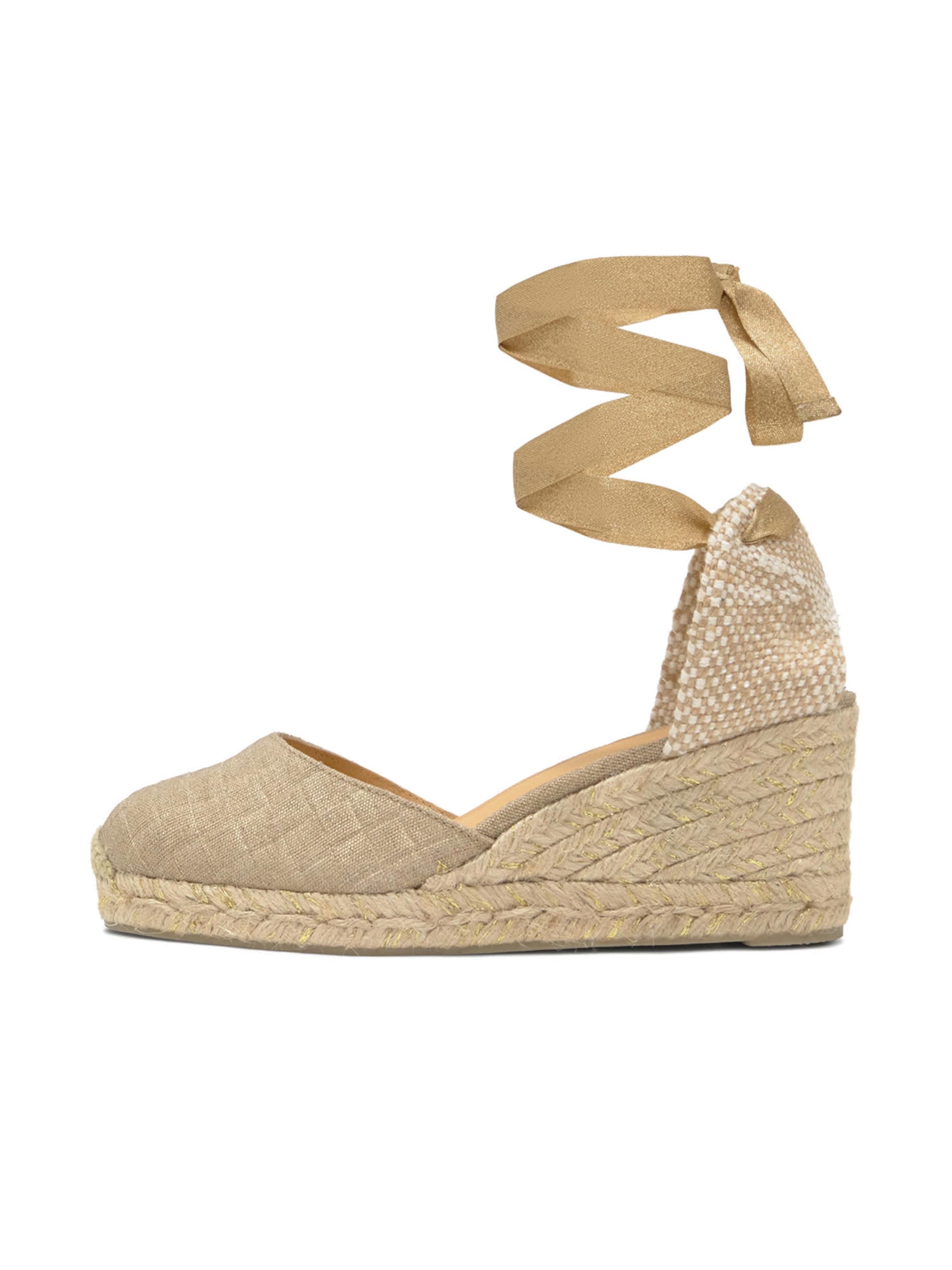 Castañer Espadrilles 'Carina' in Beige: Vorderseite