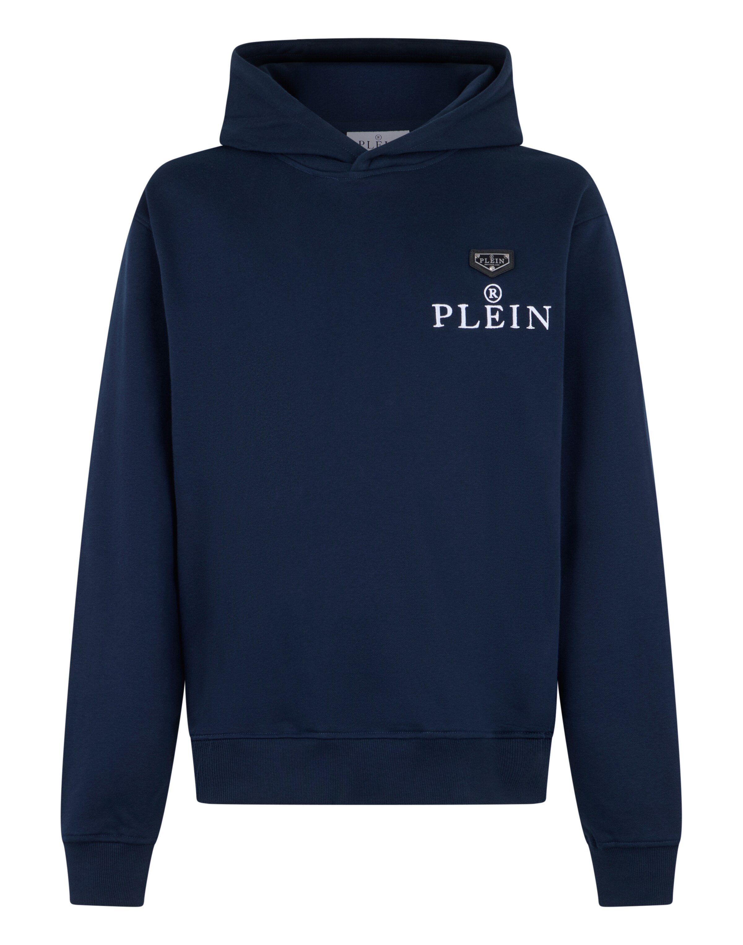 Sweat-shirt Philipp Plein en bleu : devant