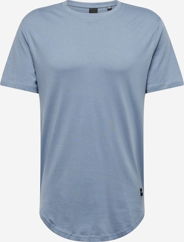 T-Shirt 'Matt' Only & Sons en bleu : devant