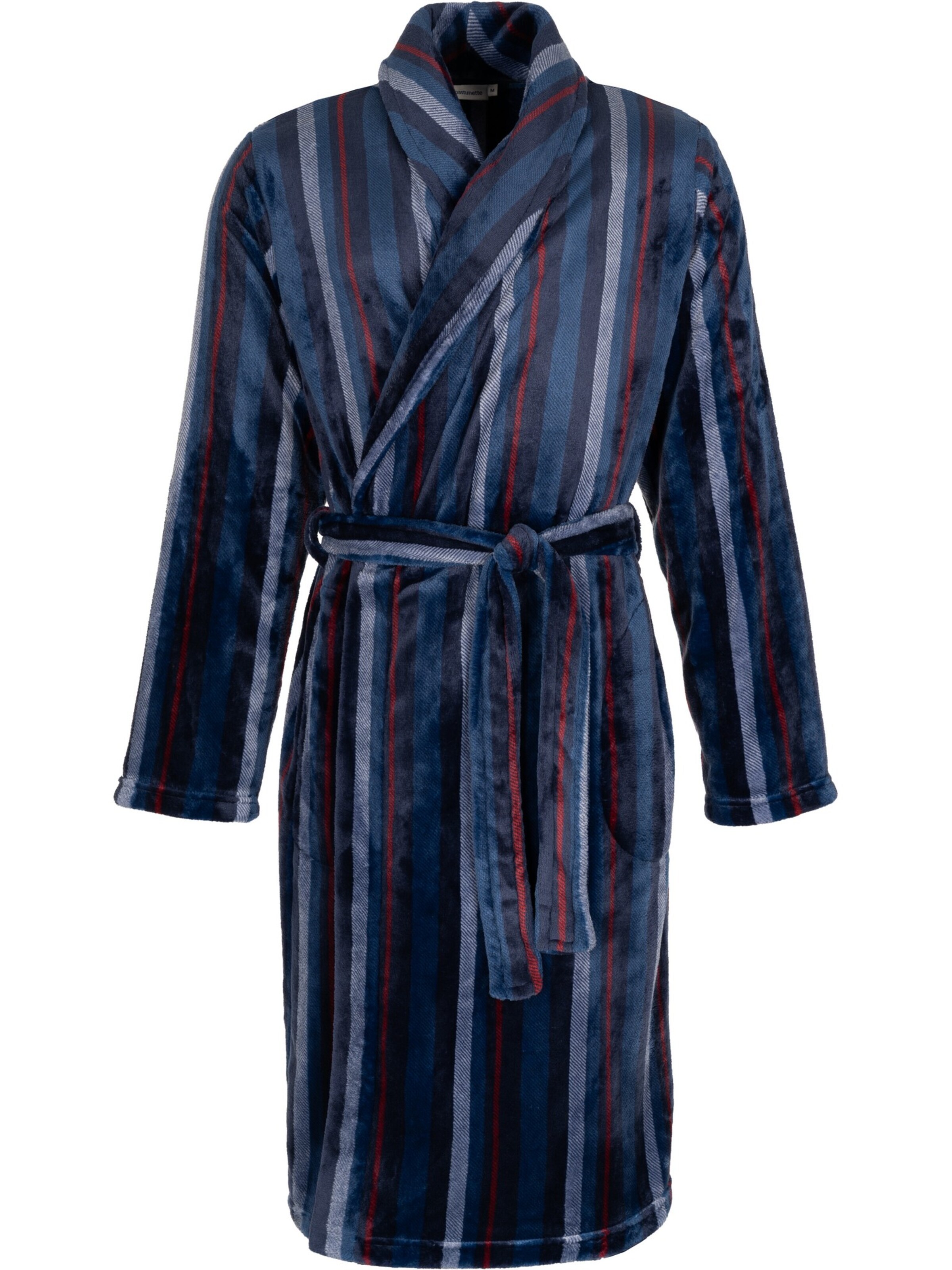 Pastunette Bathrobe long 'Northern Nights' in Blue