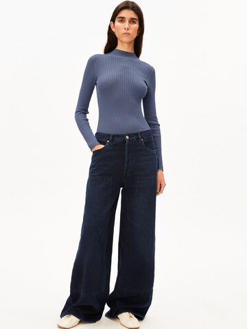 ARMEDANGELS Strickpullover ALAANIA in Blau