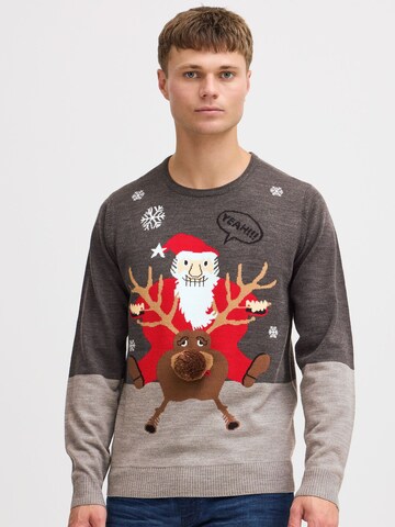 Pull-over 'Rudolph' BLEND en mélange de couleurs