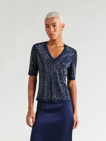 mėlyna GUESS by Marciano Marškinėliai 'ARIA ': priekis