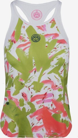 BIDI BADU Sports Top 'Aluna Tech' in Green: front