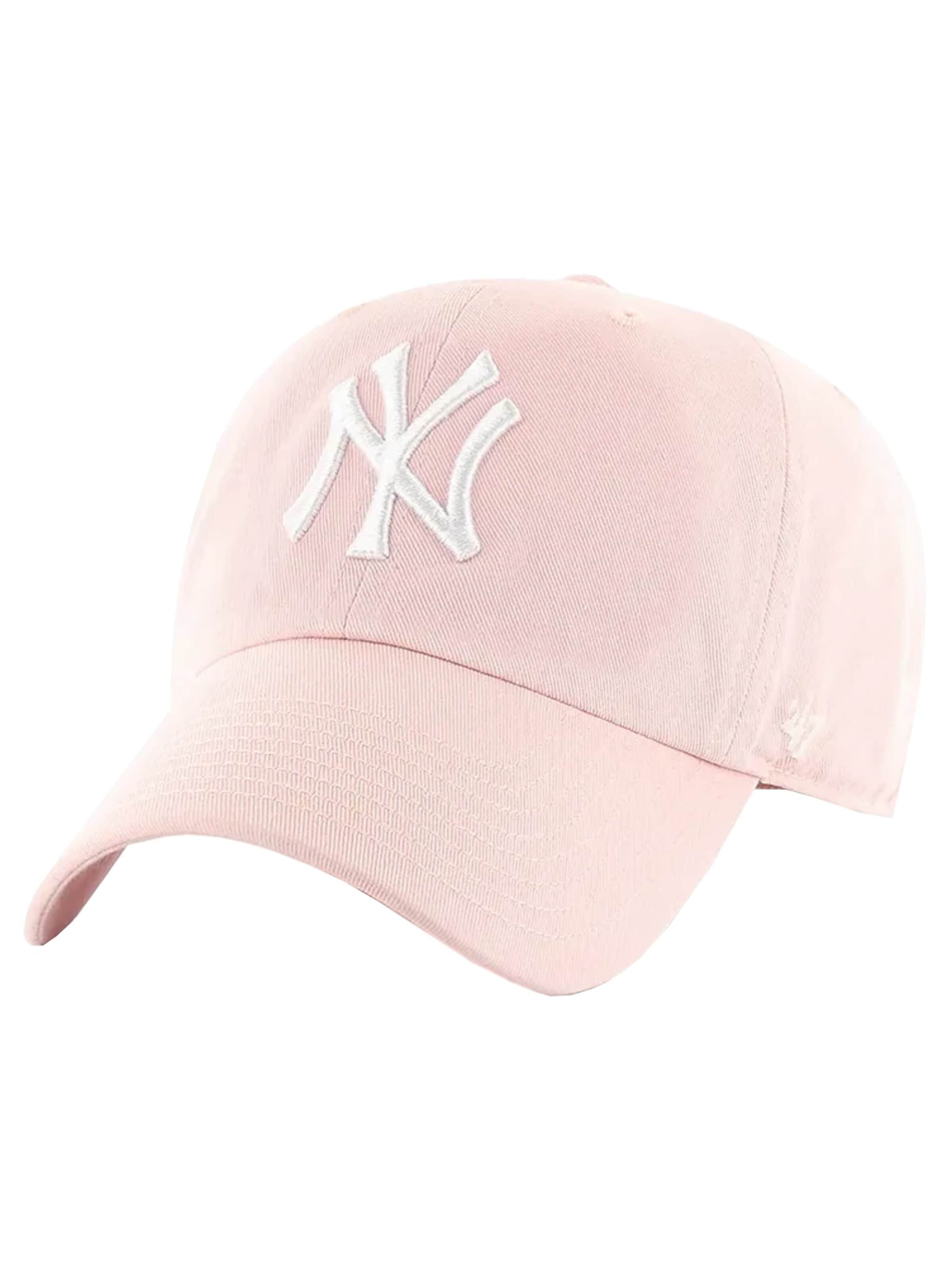 47 Pet '47 Brand New York Yankees Clean Up Cap' in Roze: voorkant