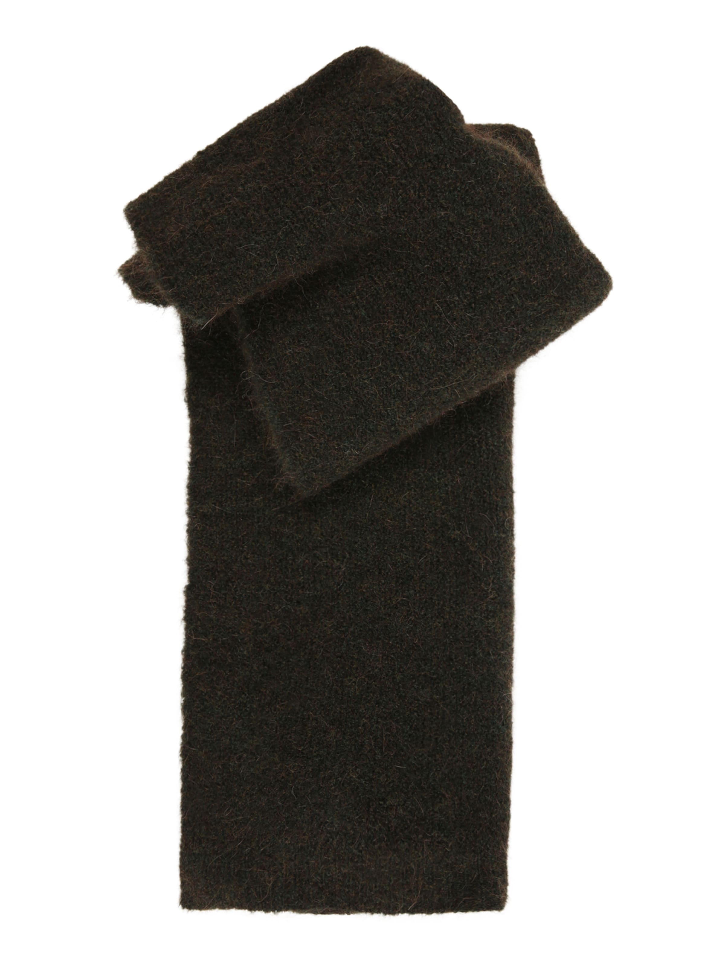 Écharpe 'EAST' AMERICAN VINTAGE en marron : devant