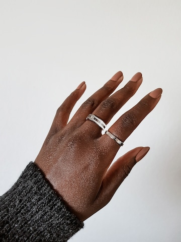 Daniel Wellington Ring in Zilver: voorkant