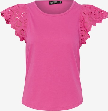 SOAKED IN LUXURY Shirt 'Miara' in Roze: voorkant