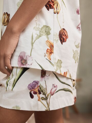 B by Ted Baker Kort pyjamas i vit