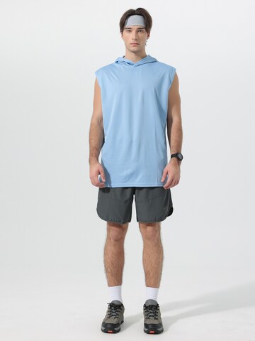 YOUTHUP Funktionsshirt 'Sommerfrei'‌‌‌‌‌ in Blau