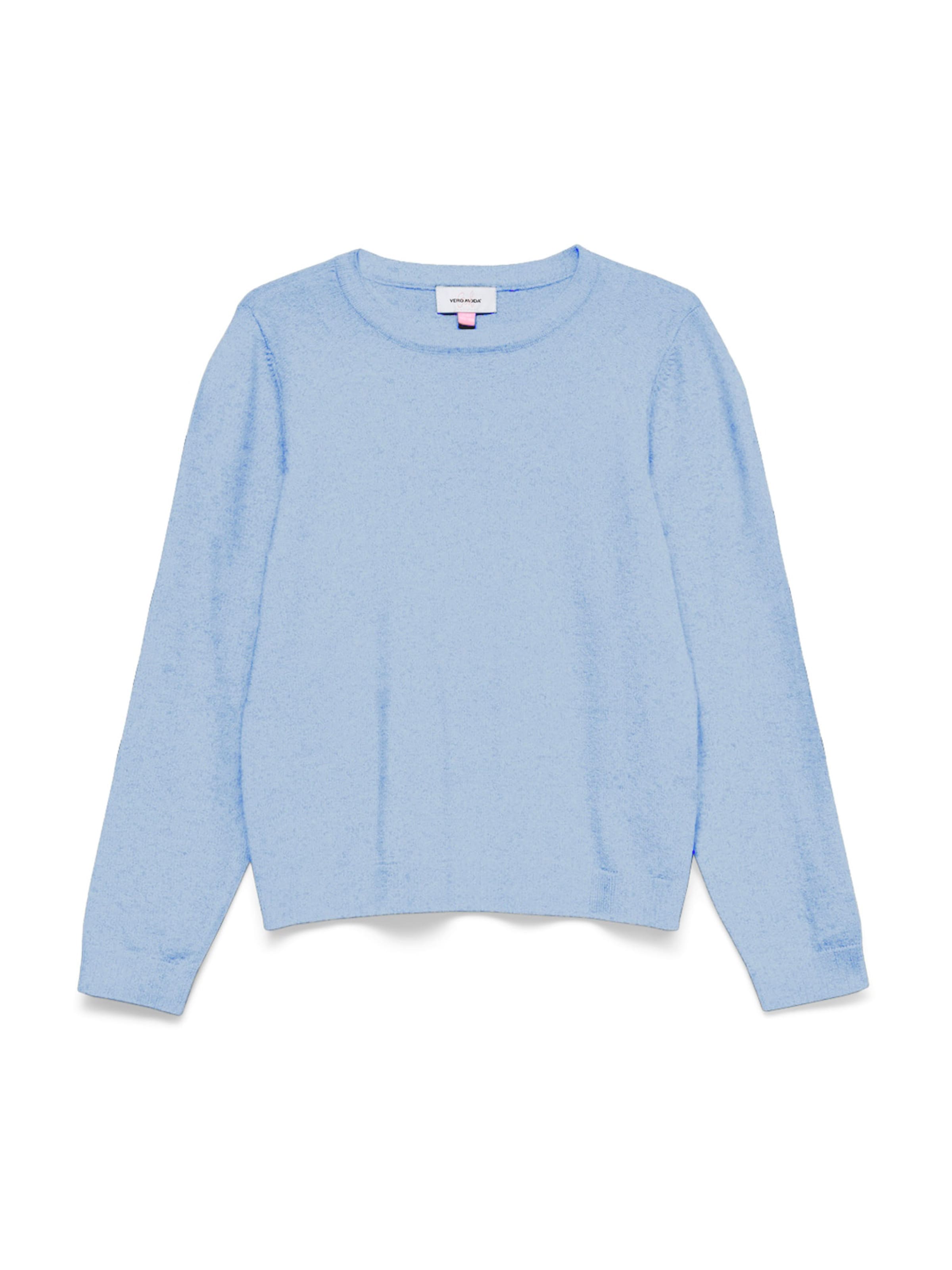 Vero Moda Girl Pullover 'VMDOFFY' in Blau: Vorderseite