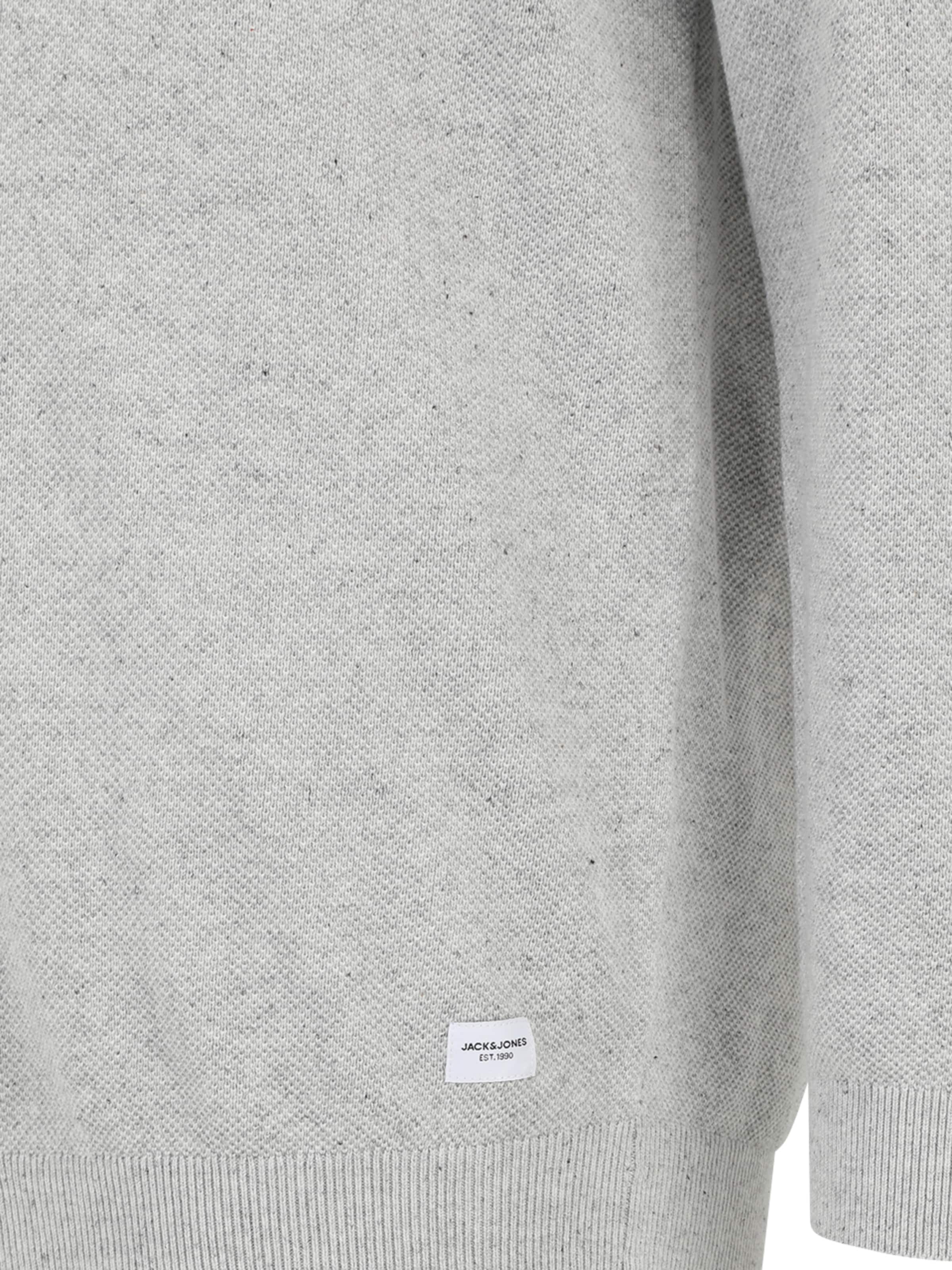 Jack & Jones Plus Pullover 'JJEHILL' i grå