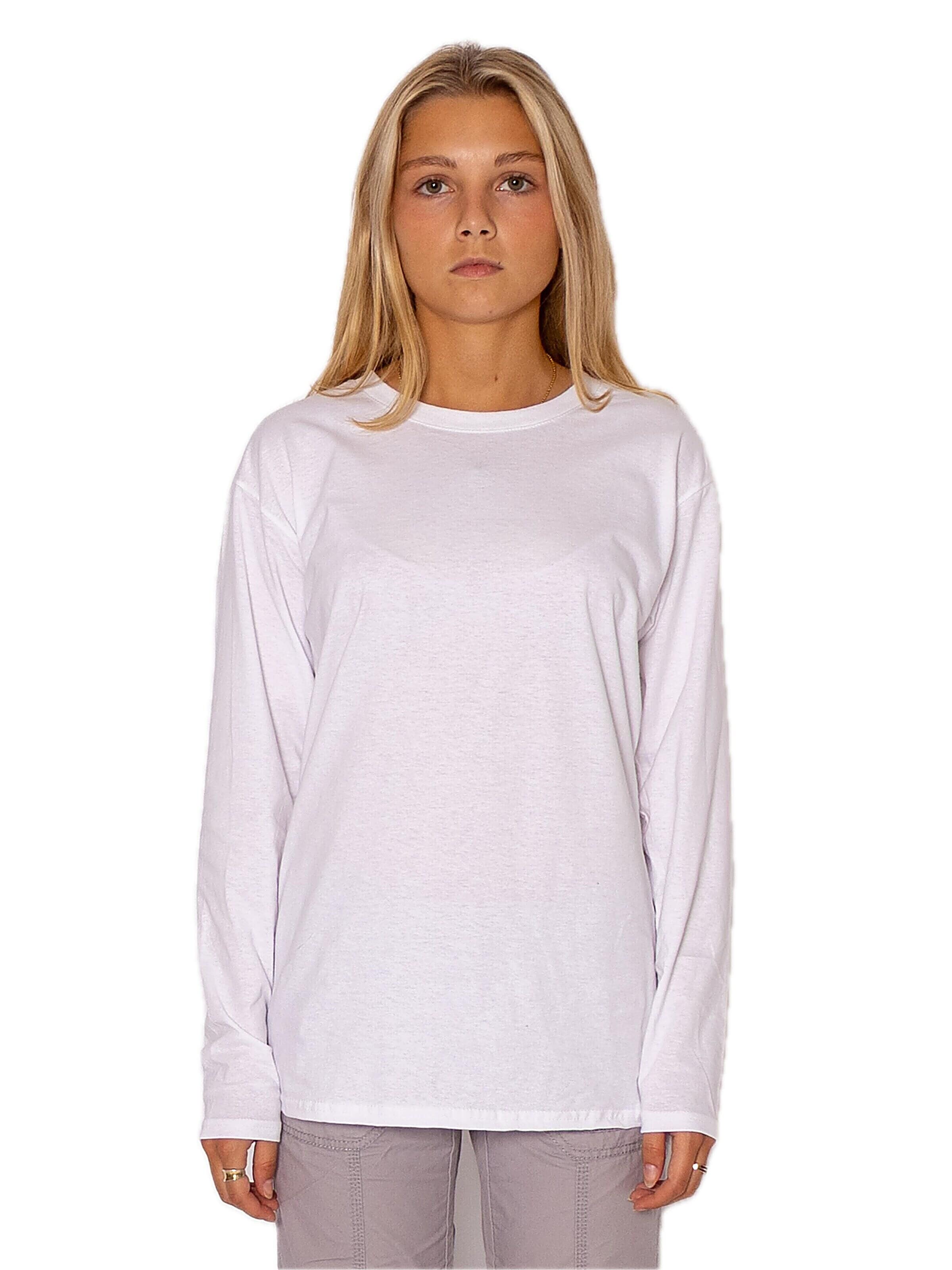 Sweat-shirt FRUIT OF THE LOOM en blanc