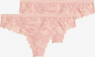 Marc O'Polo String 'Tender Lace' in Roze: voorkant