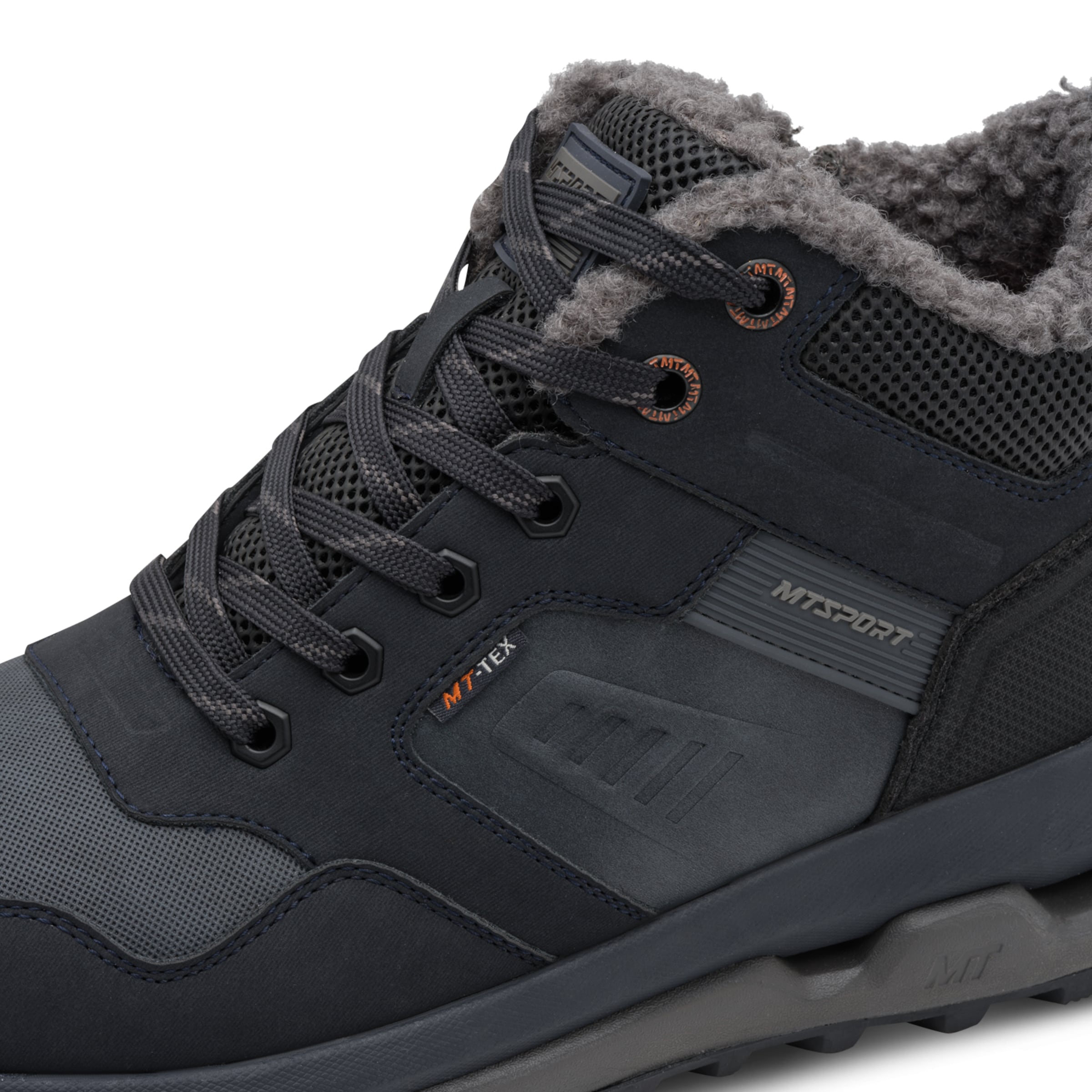 MARCO TOZZI Lace-Up Boots in Grey