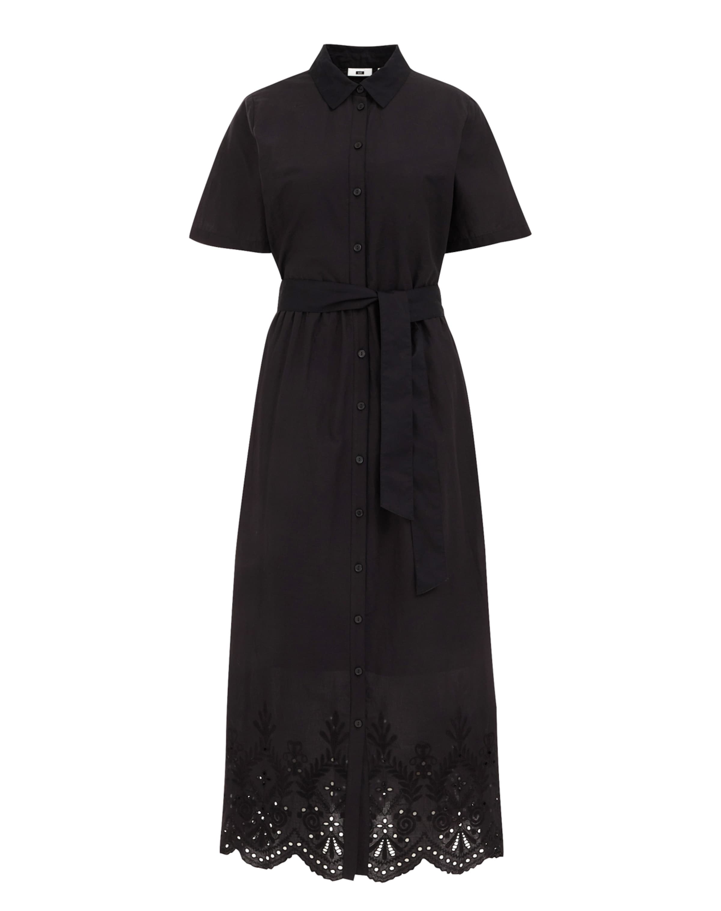 WE Fashion Kleit, värv must: eest vaates