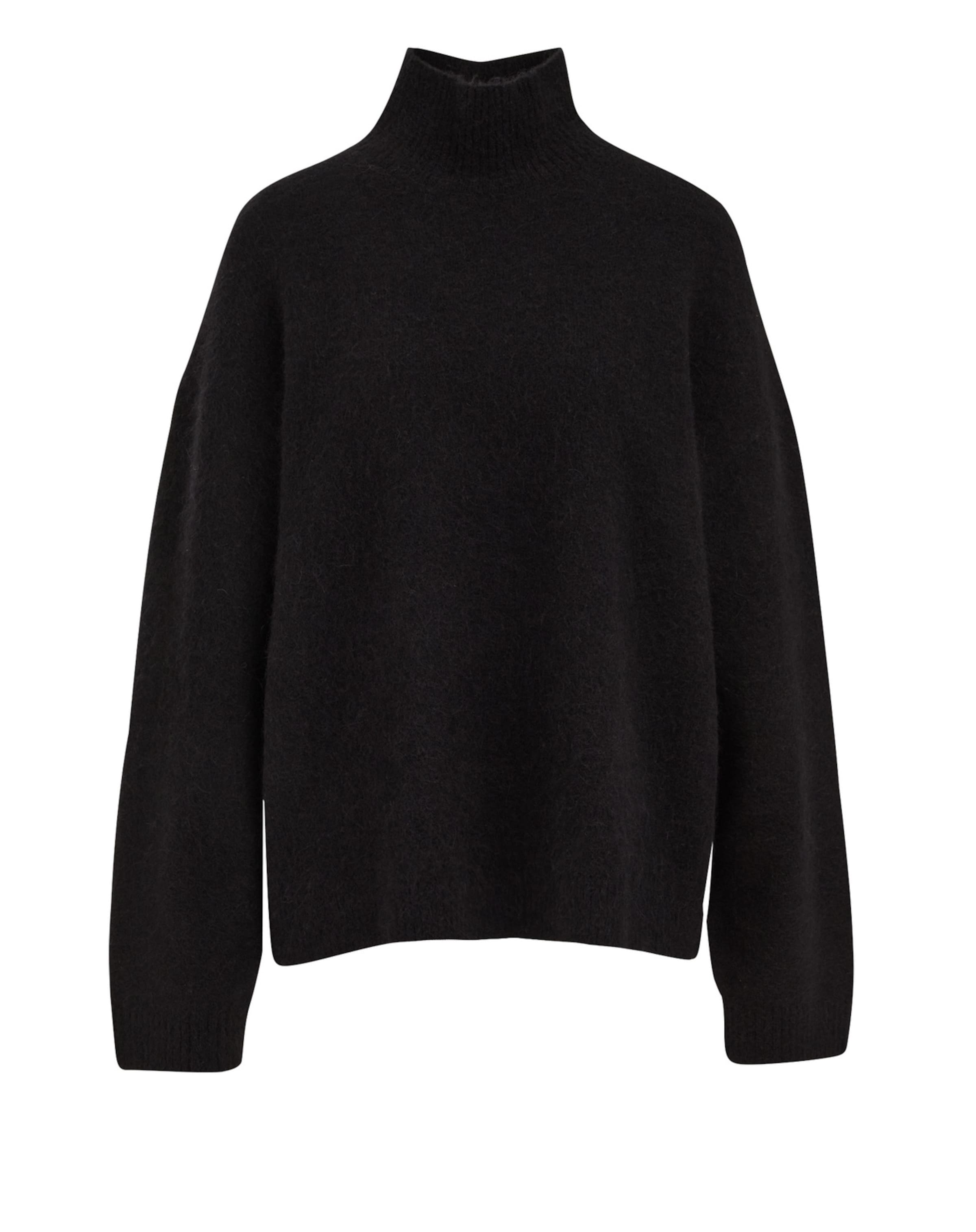 WE Fashion Свитер в Черный: спереди