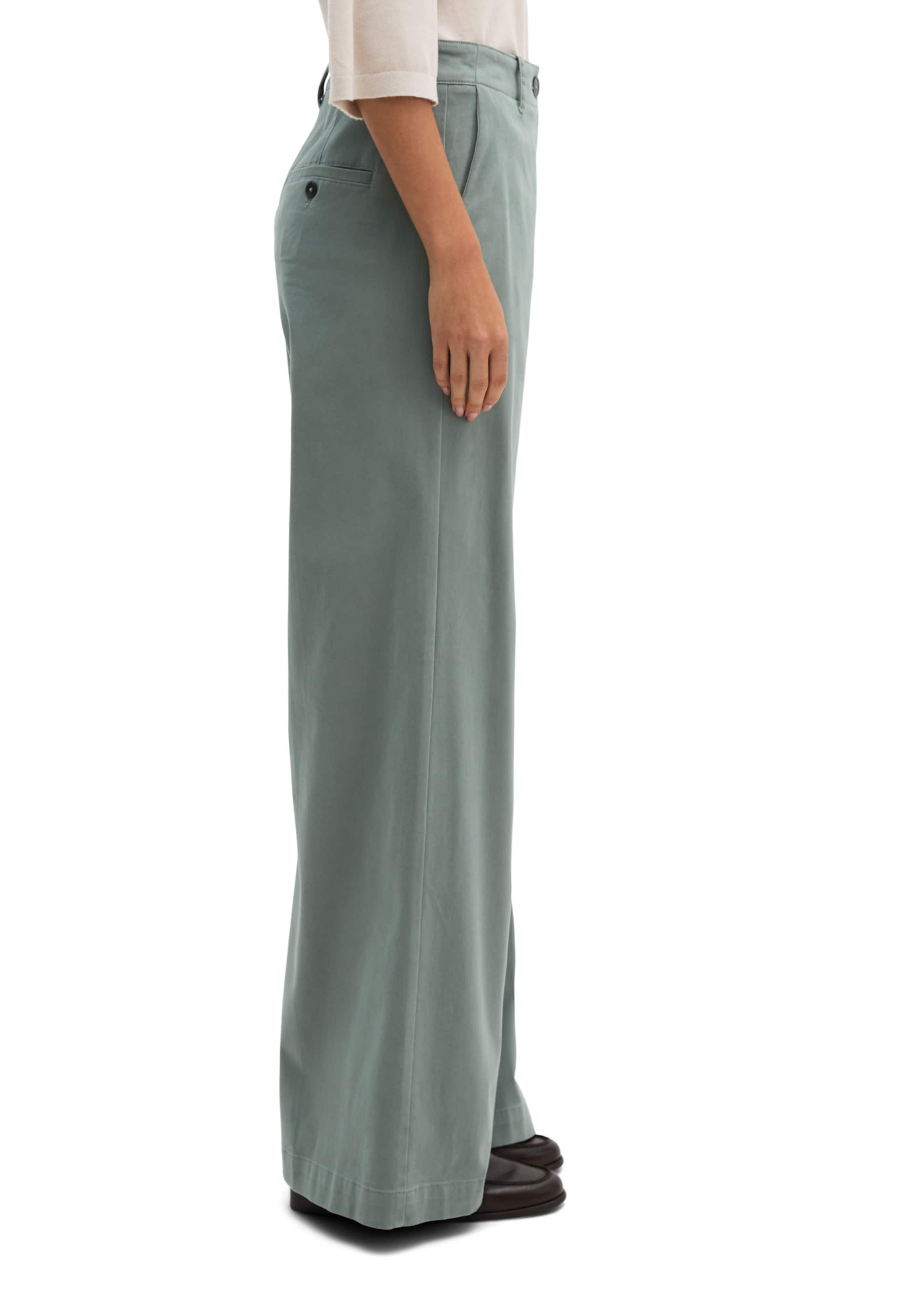 Marc O'Polo Wide leg Pants in Grey