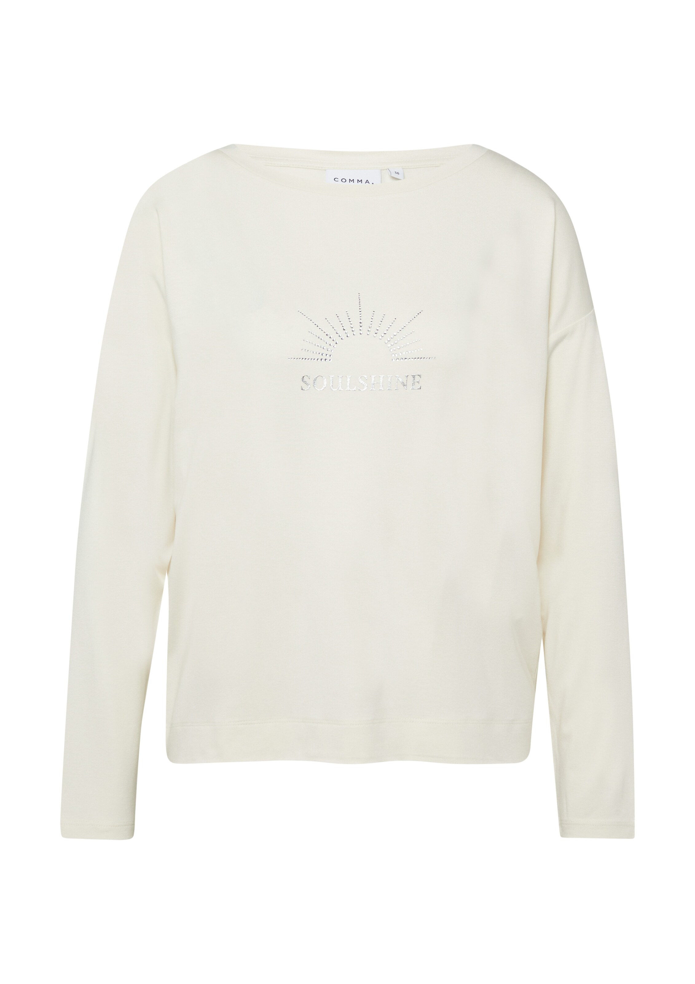 COMMA Shirt in Beige: Vorderseite