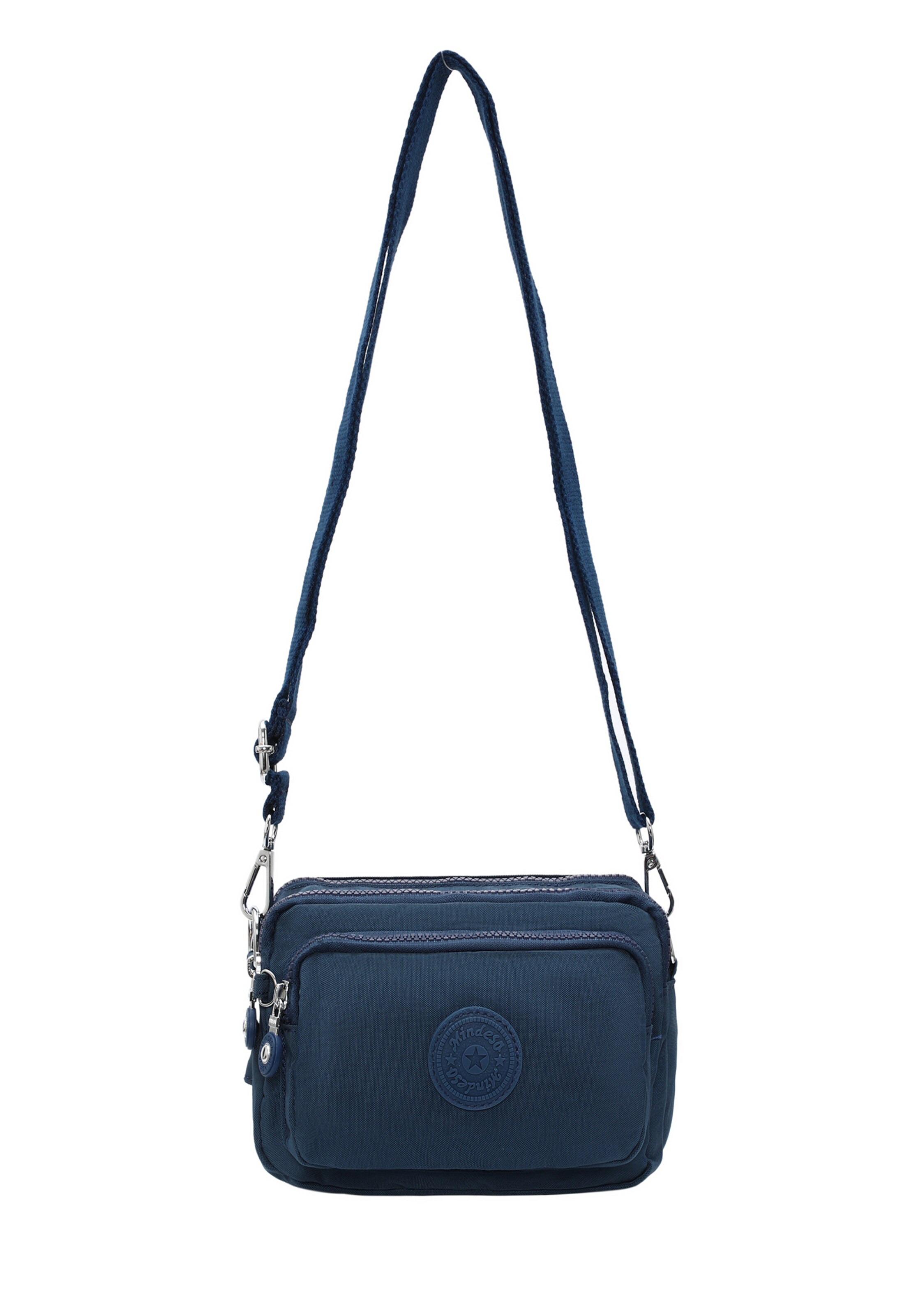 Mindesa - Bolso de hombro en azul: frente