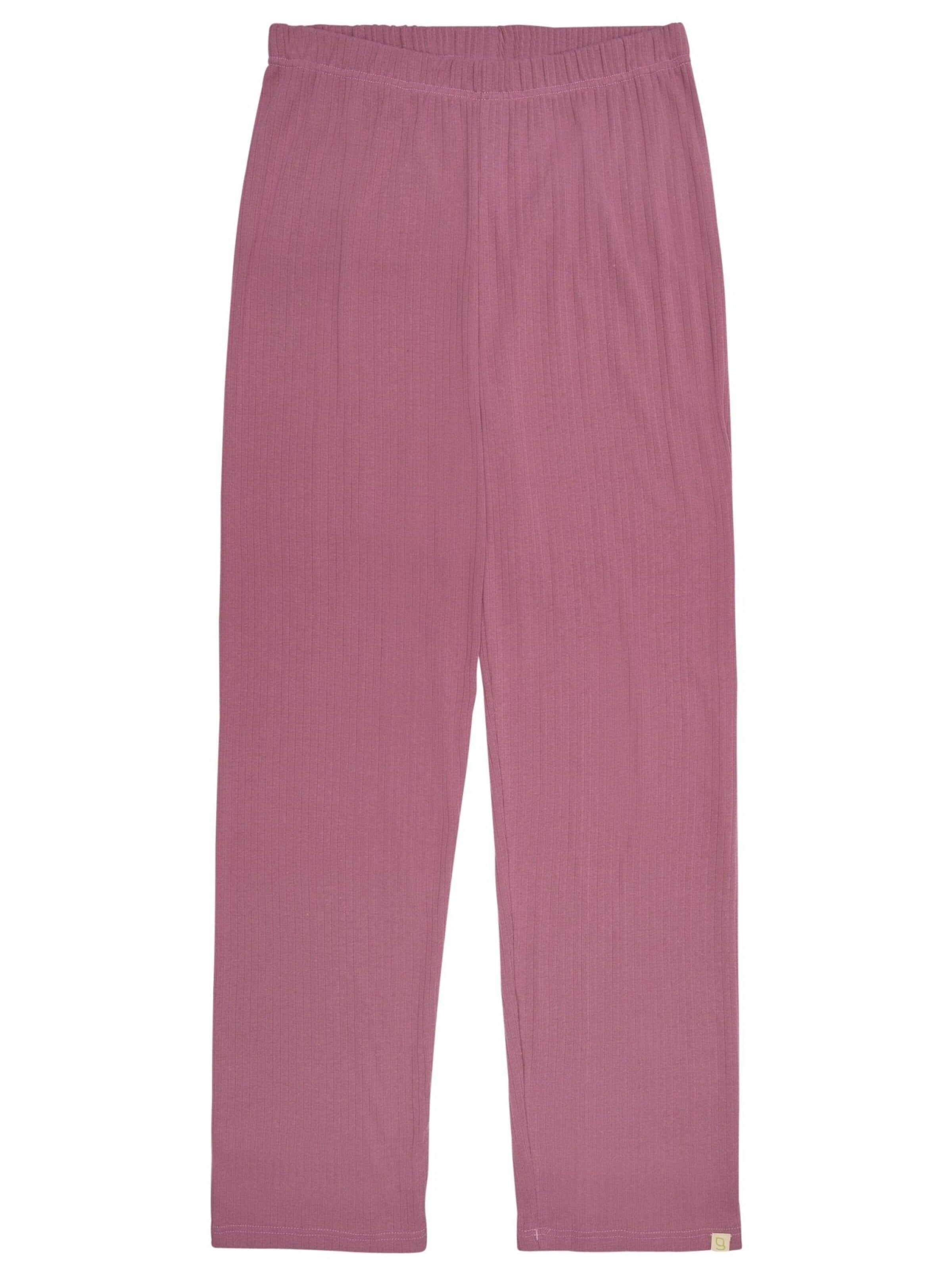 greenjama Pajama Pants in Purple: front