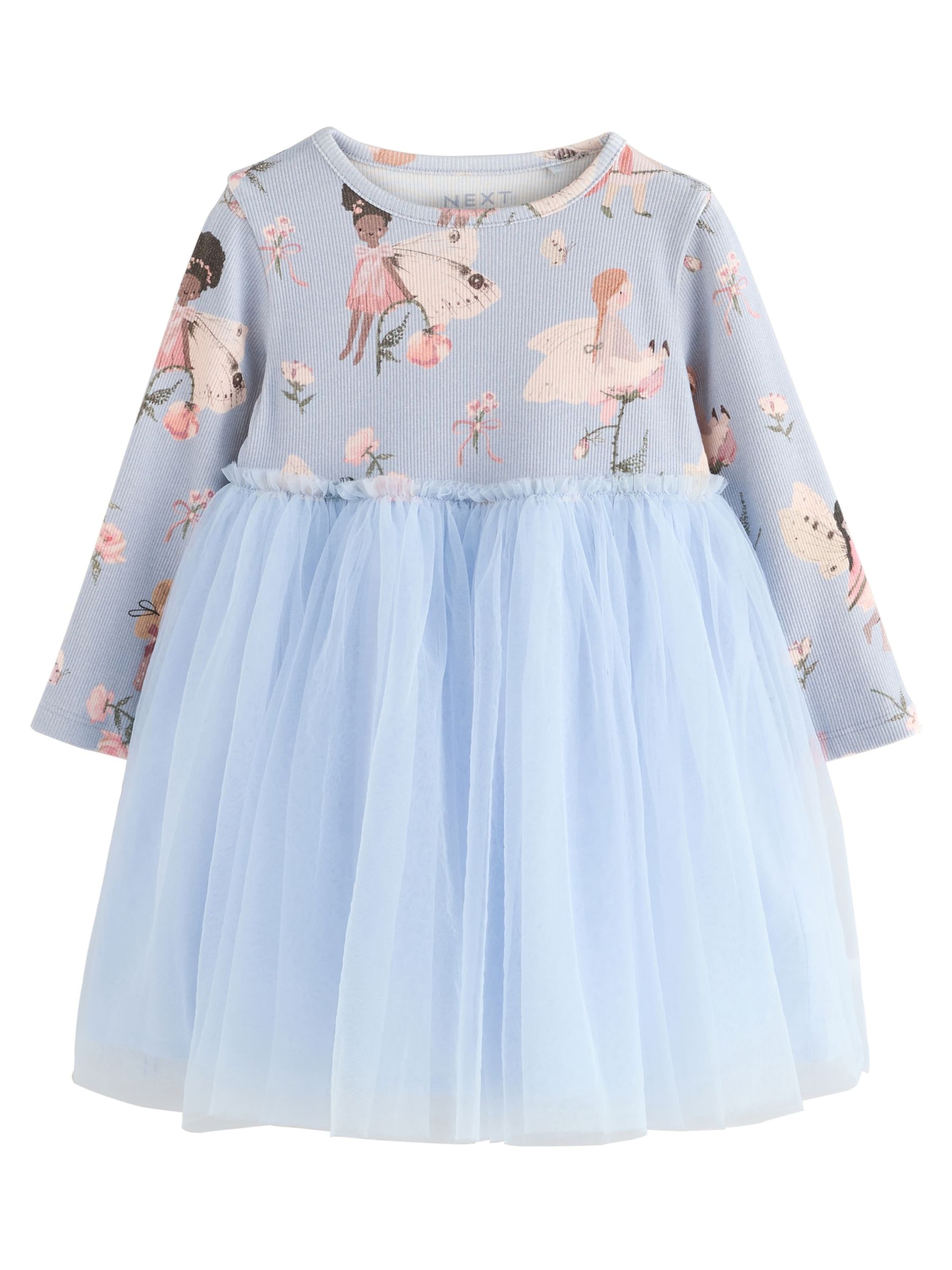 Next Šaty – modrá: přední strana