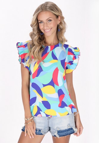IZIA Blouse in Mixed colors: front