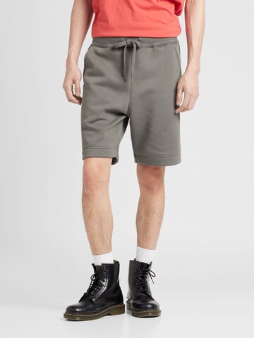 G-Star RAW Loosefit Broek 'Premium Core' in Grijs: voorkant