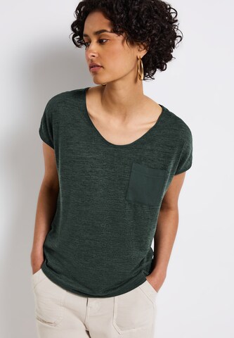 STREET ONE Shirt in Green: front