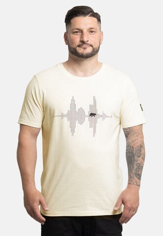 FORSBERG T-Shirt in Beige: Vorderseite