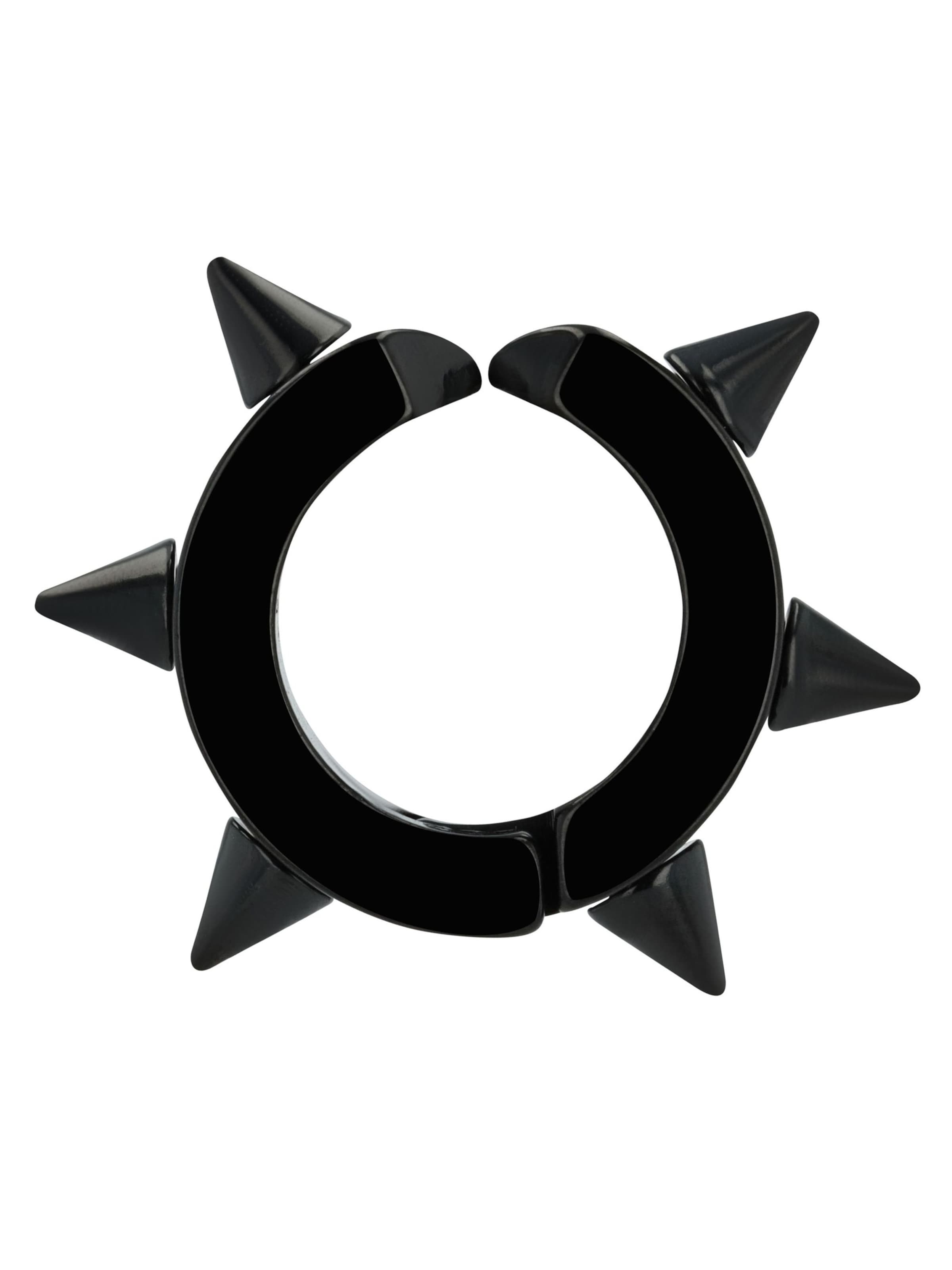 Akzent Earring 'Jex, hautverträglich' in Black: front