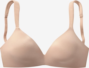 NUANCE T-shirt Bra in Beige: front