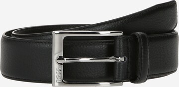 Ceinture 'Evan' BOSS en noir : devant